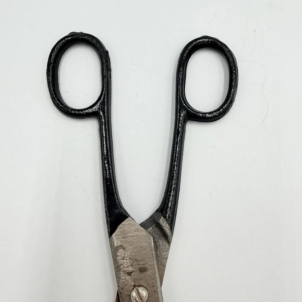 Vintage All Metal Tailor Shears Scissors 8